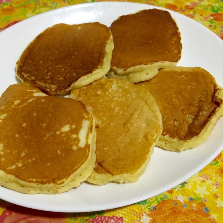 離乳食♡りんごのホットケーキ